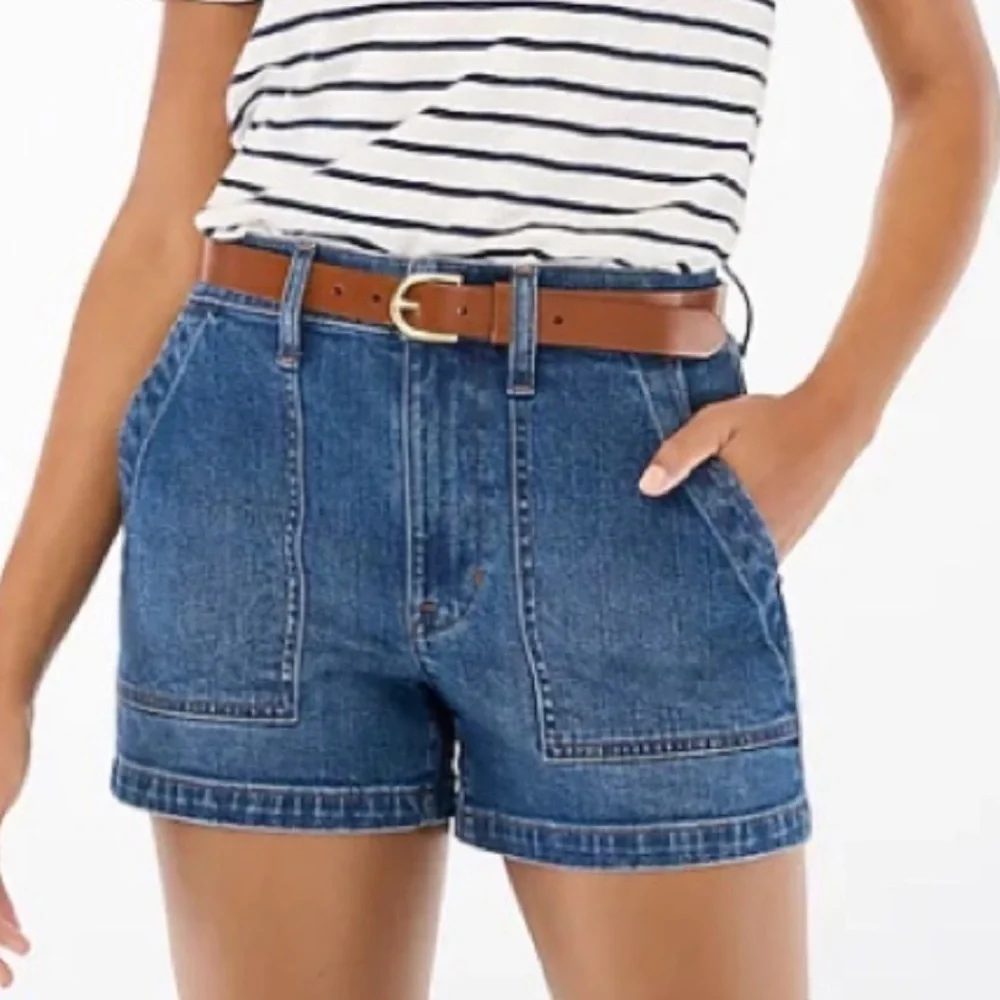 NWT J.Crew Utility denim short (size 26) - Picture 2 of 2